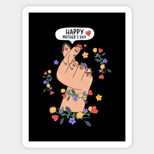 Happy Mother's day 2021 gift for mom and grandma shirt funny mom celebration day gift for funny mother day 2021 birthday Sticker